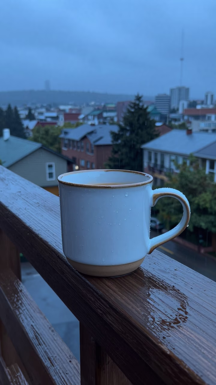 Ceramic Coffee Mug in Portland in in Portland, United States