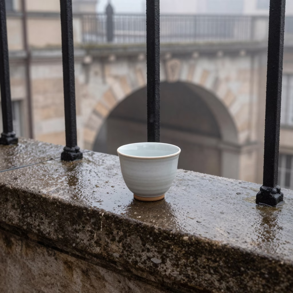 Ceramic Cup in Lyon in in Lyon, France