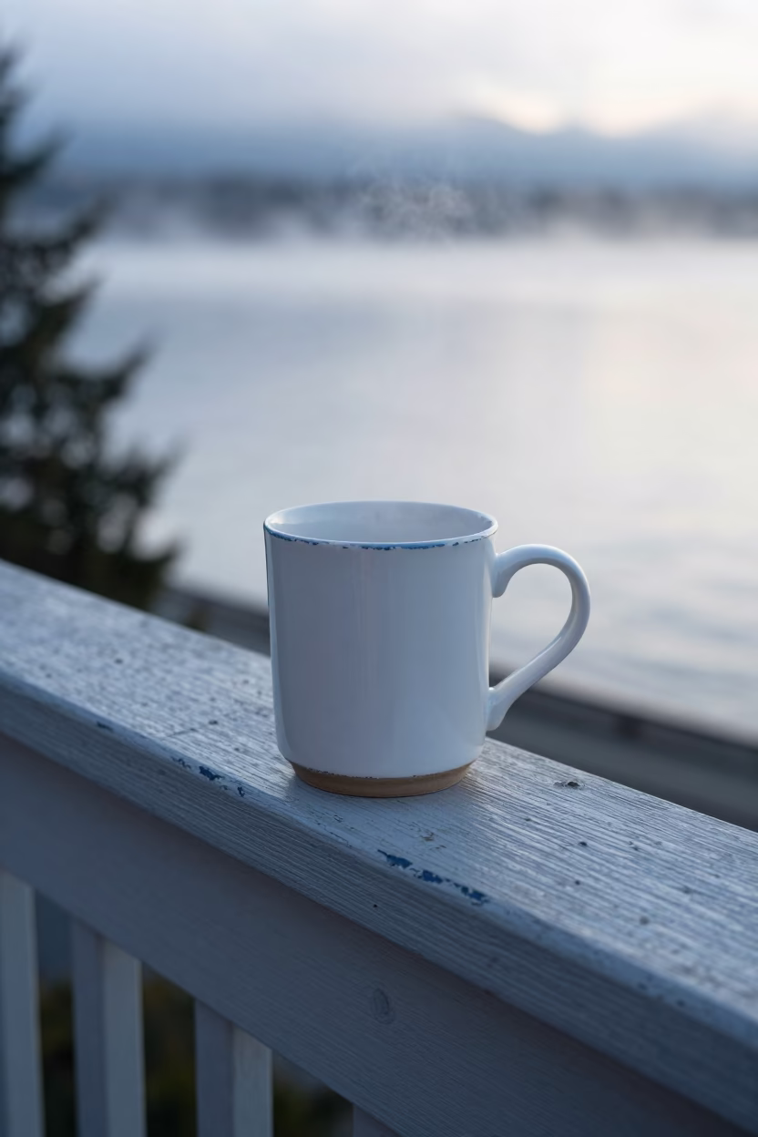 Ceramic Cup in Vancouver in in Vancouver, Canada