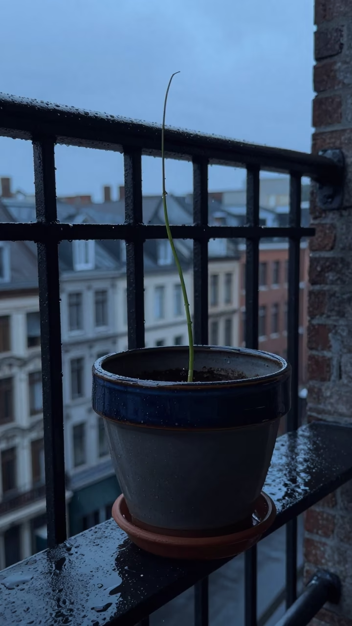 Ceramic Flowerpot in Brussels in in Brussels, Belgium