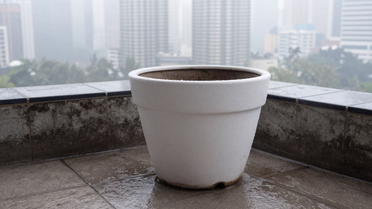 Ceramic Flowerpot in Kuala Lumpur in in Kuala Lumpur, Malaysia