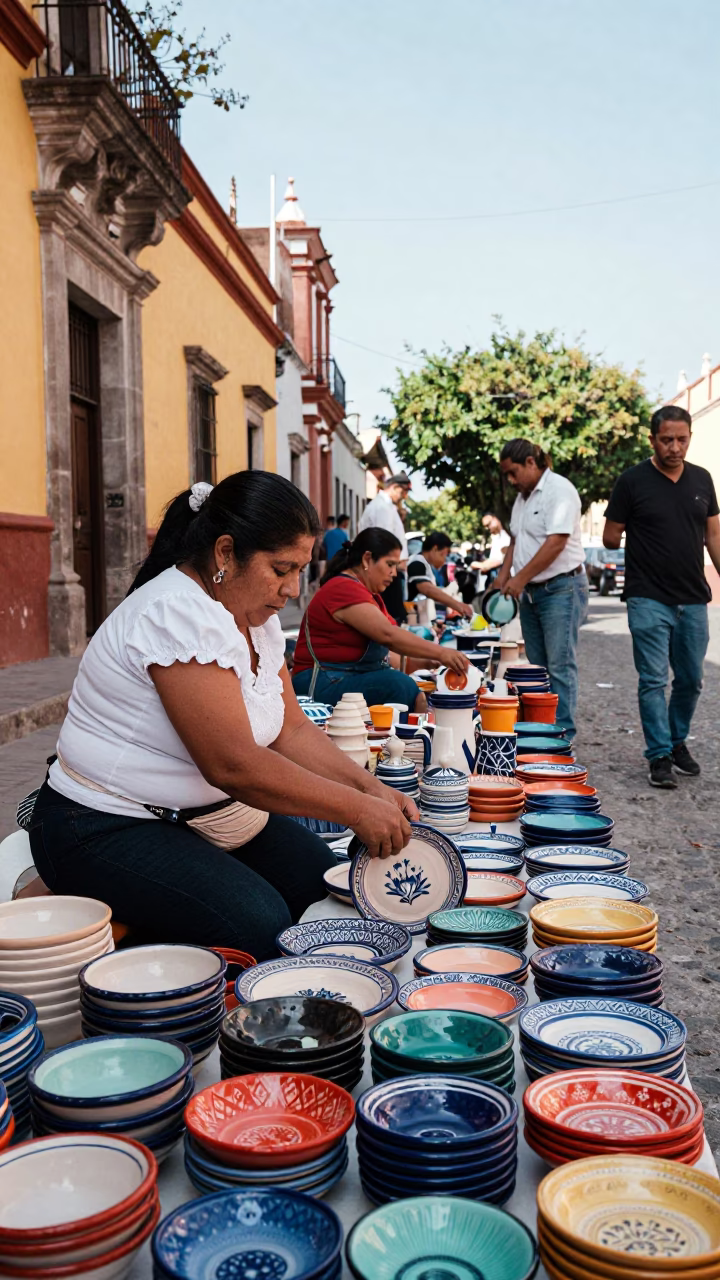 Ceramic Goods in Merida in in Merida, Mexico