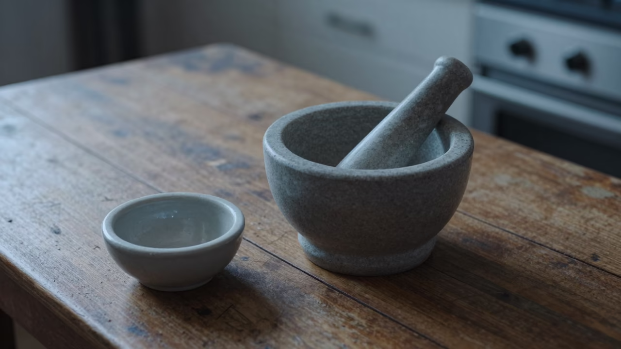 Ceramic Mortar And Pestle in Lisbon in in Lisbon, Portugal
