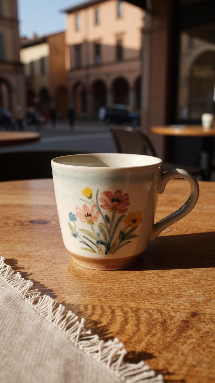 Ceramic Mug in Bologna in in Bologna, Italy