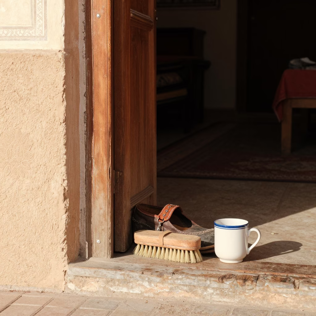 Ceramic Mug in Essaouira in in Essaouira, Morocco