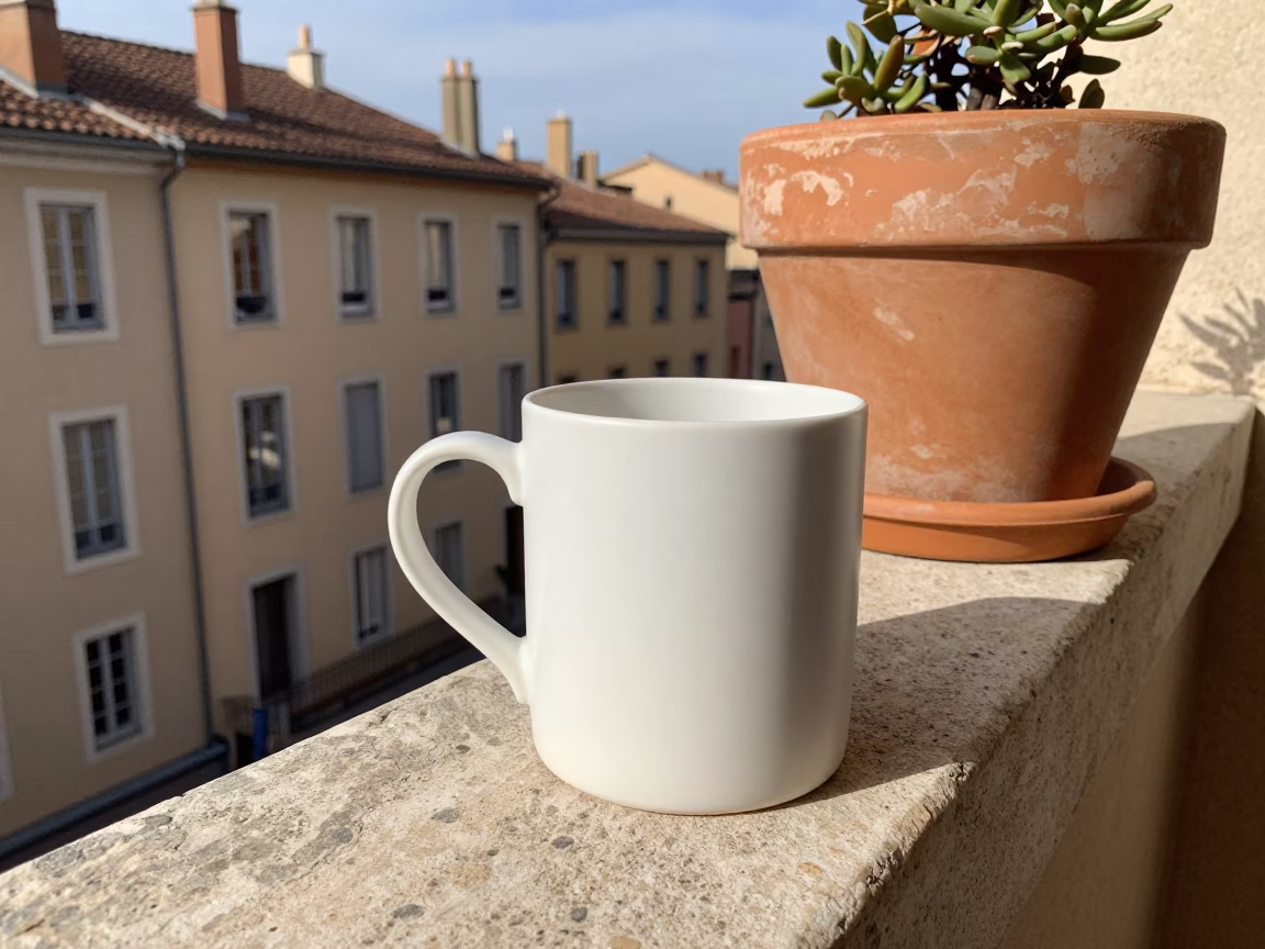 Ceramic Mug in Lyon in in Lyon, France