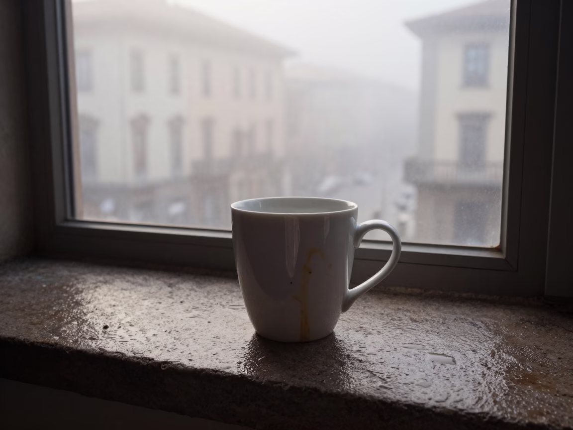 Ceramic Mug in Milan in in Milan, Italy
