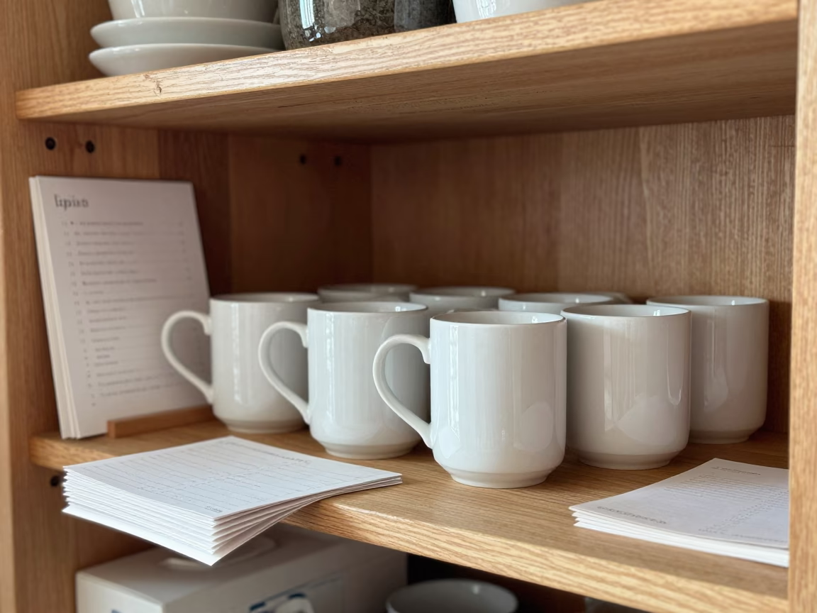 Ceramic Mugs in Osaka in in Osaka, Japan