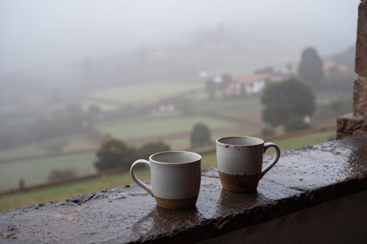 Ceramic Mugs in Quito in in Quito, Ecuador
