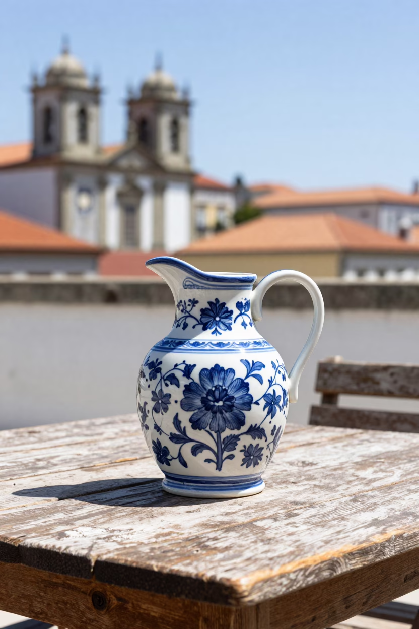 Ceramic Pitcher in Porto in in Porto, Portugal