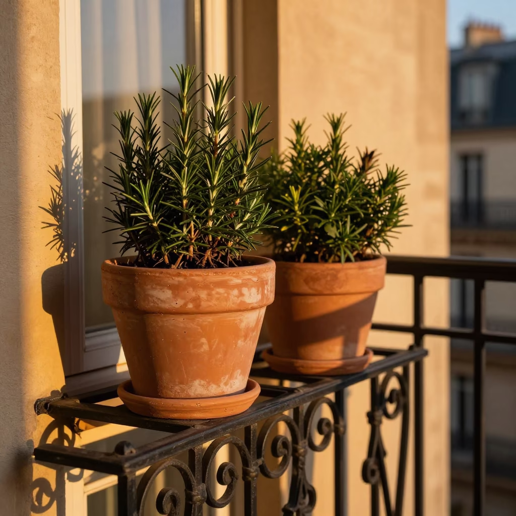 Ceramic Planters in Paris in in Paris, France