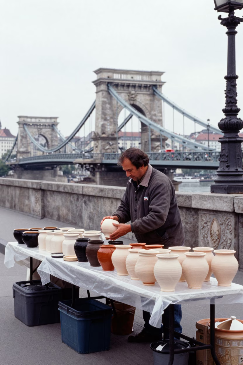 Ceramic Pots in Budapest in in Budapest, Hungary
