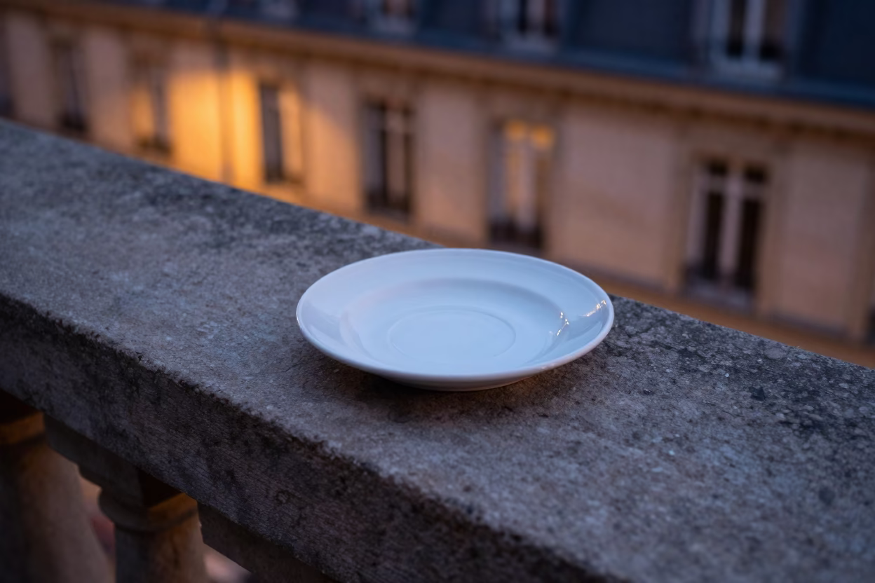 Ceramic Saucer in Lyon in in Lyon, France