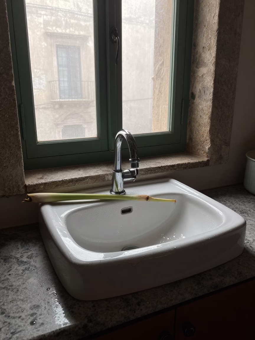 Ceramic Sink in Palermo in in Palermo, Italy