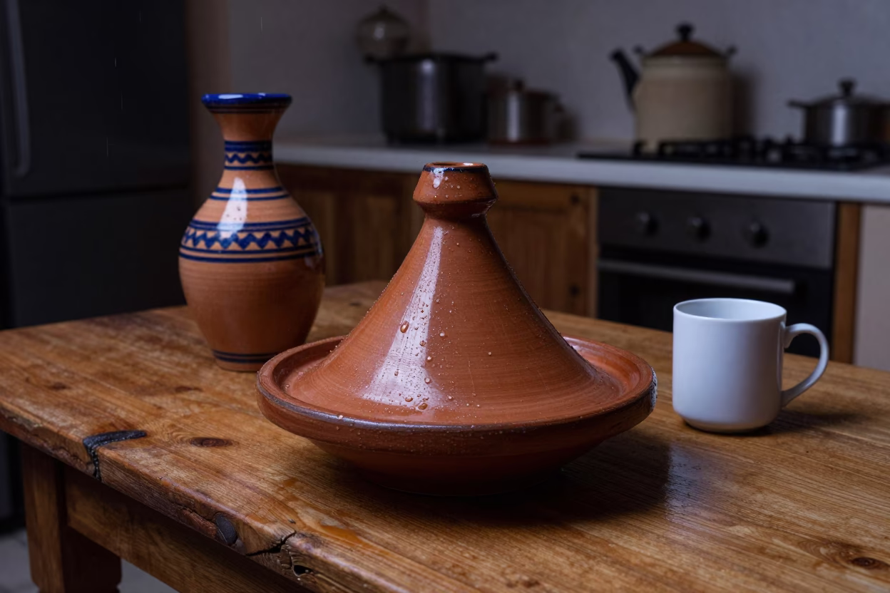 Ceramic Tagine in Fez in in Fez, Morocco