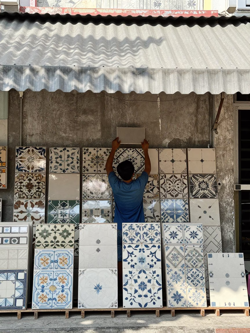 Ceramic Tiles in George Town in in George Town, Malaysia