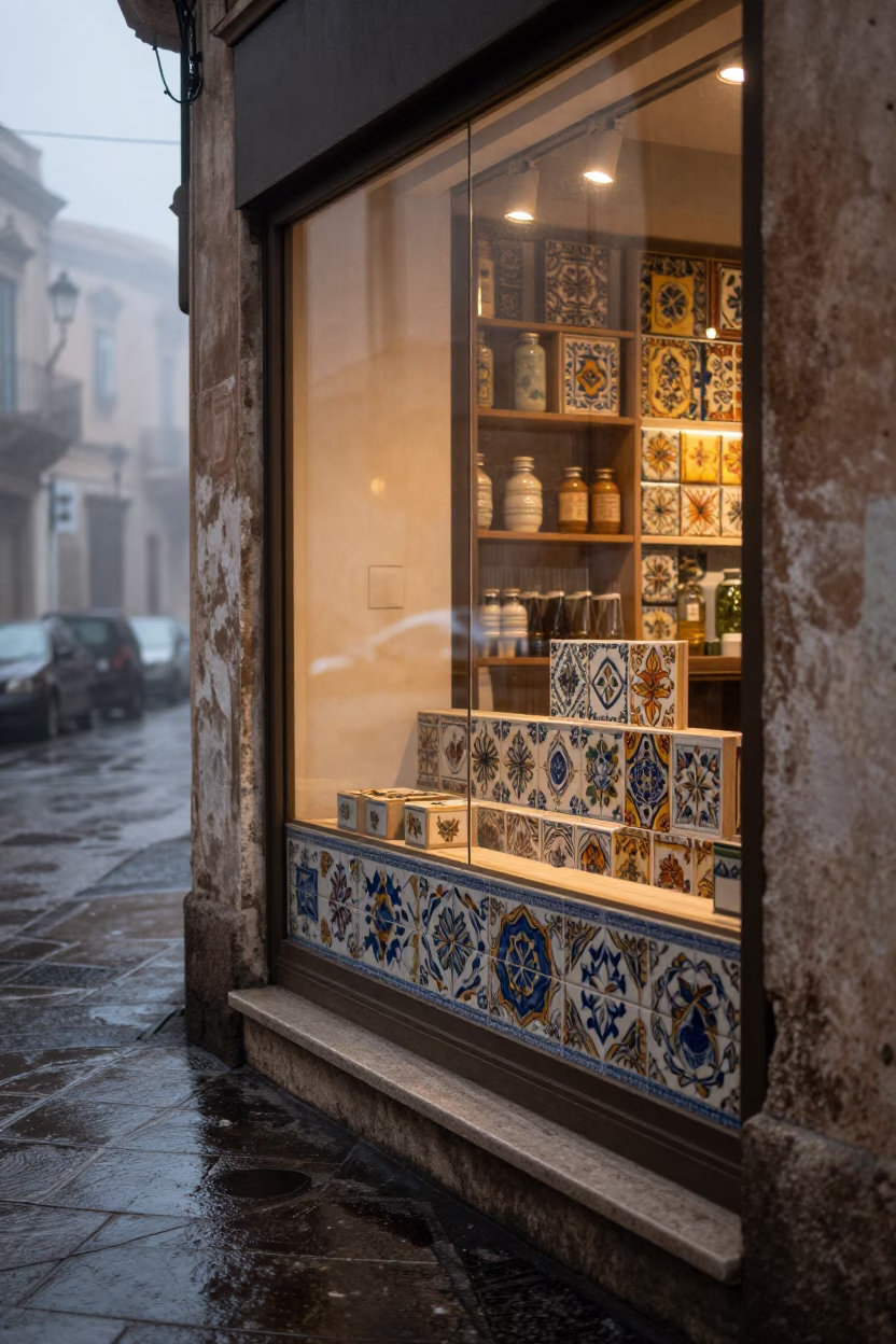 Ceramic Tiles in Palermo in in Palermo, Italy