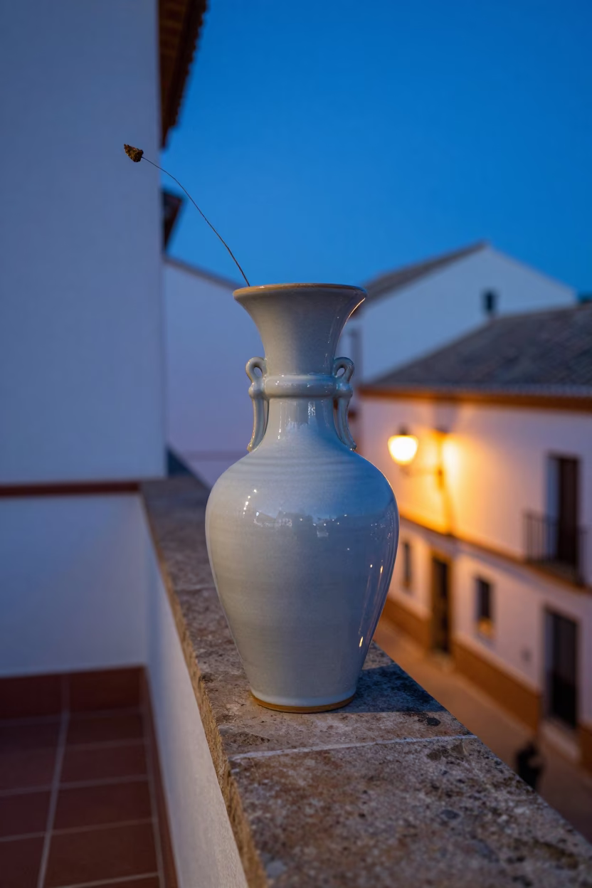Ceramic Vase in Valencia in in Valencia, Spain