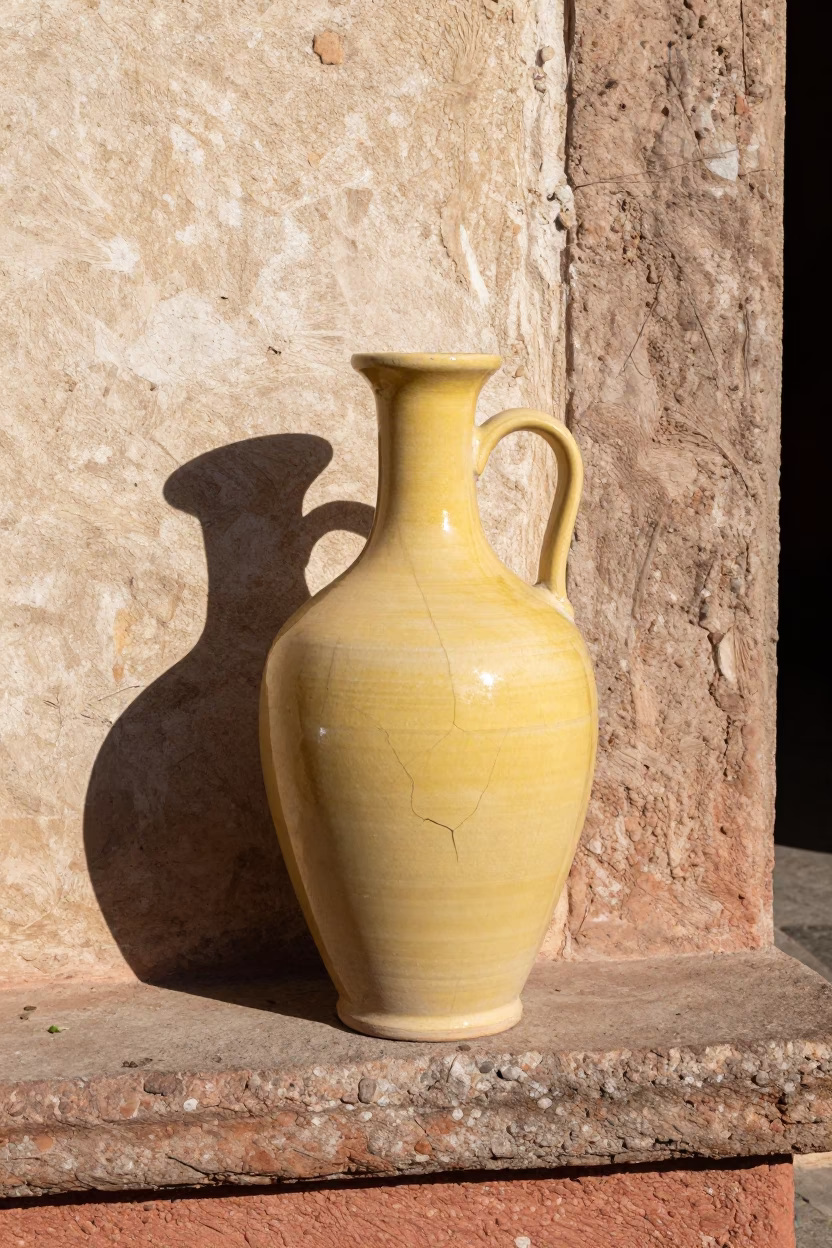 Ceramic Water Jug in Oaxaca in in Oaxaca, Mexico