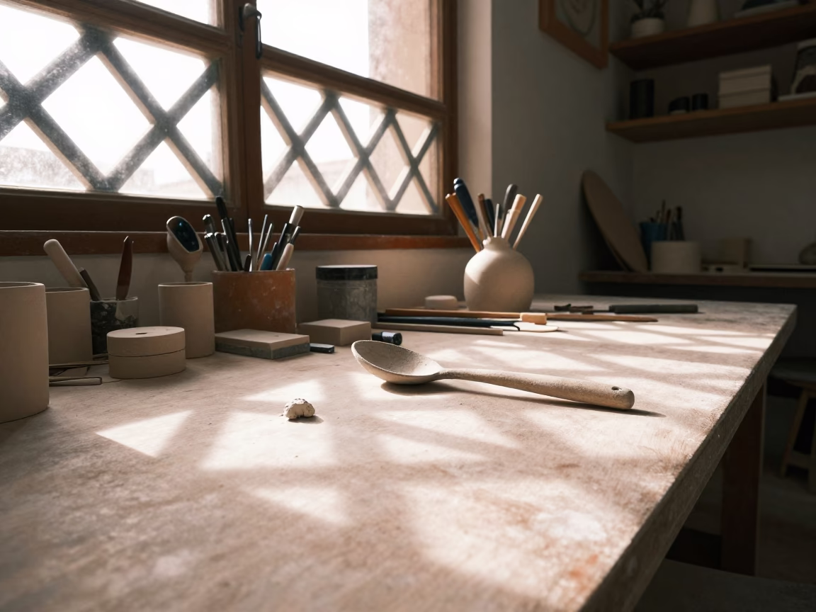 Ceramics Workbench in Valencia in in Valencia, Spain