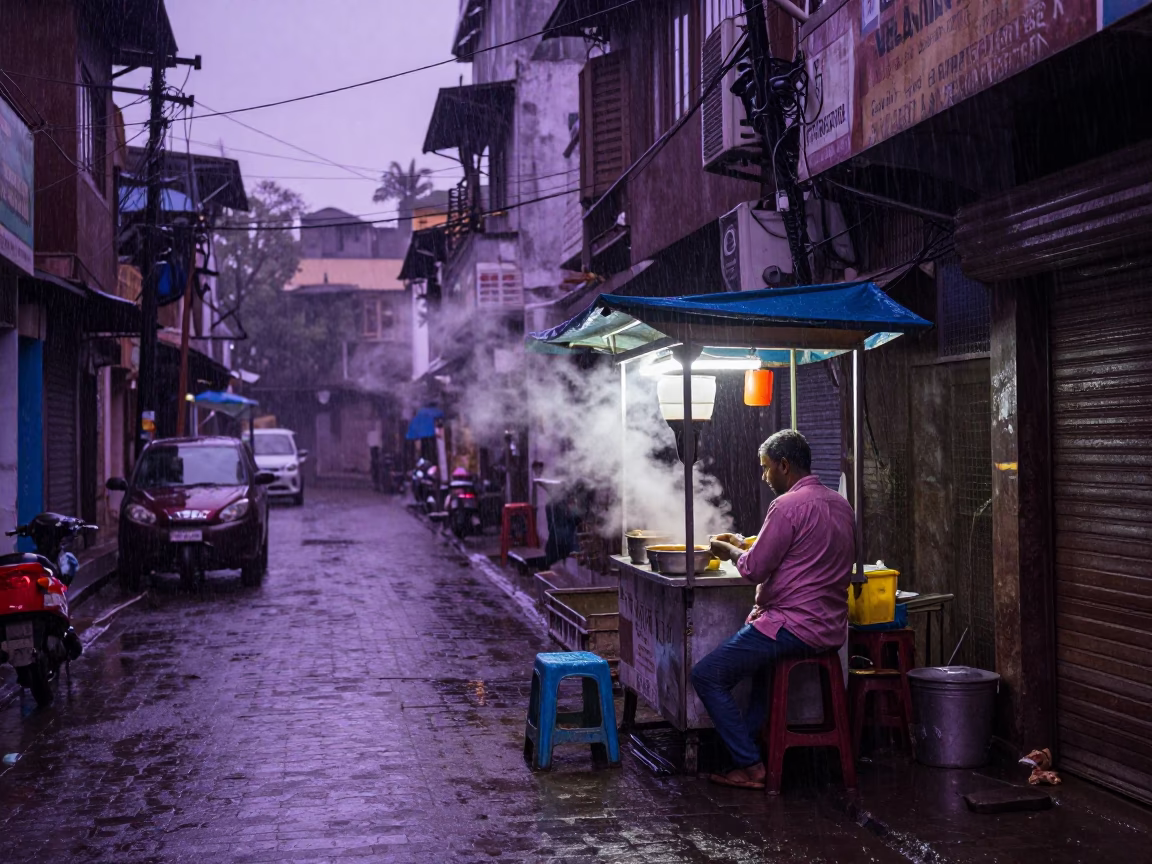 Chai Vendor in Mumbai in in Mumbai, India