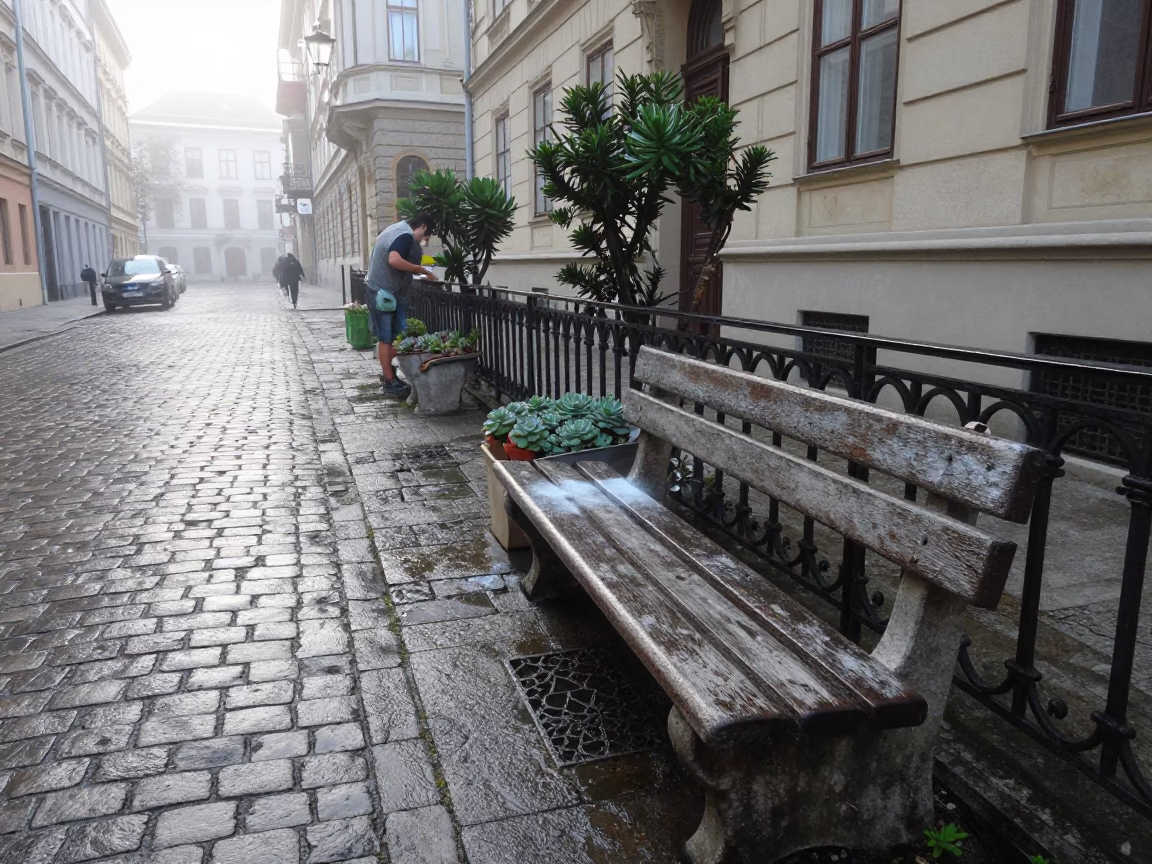 Chalk Dust in Vienna in in Vienna, Austria