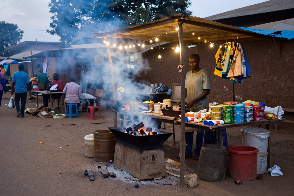 Charcoal Brazier in Nairobi in in Nairobi, Kenya