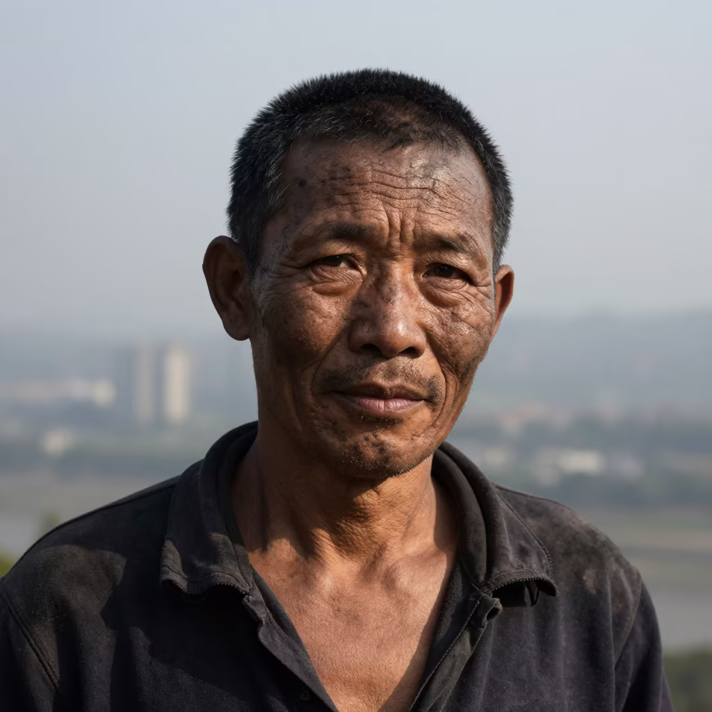 Charcoal Burner Forehead Soot Sweat Chongqing in near Chongqing