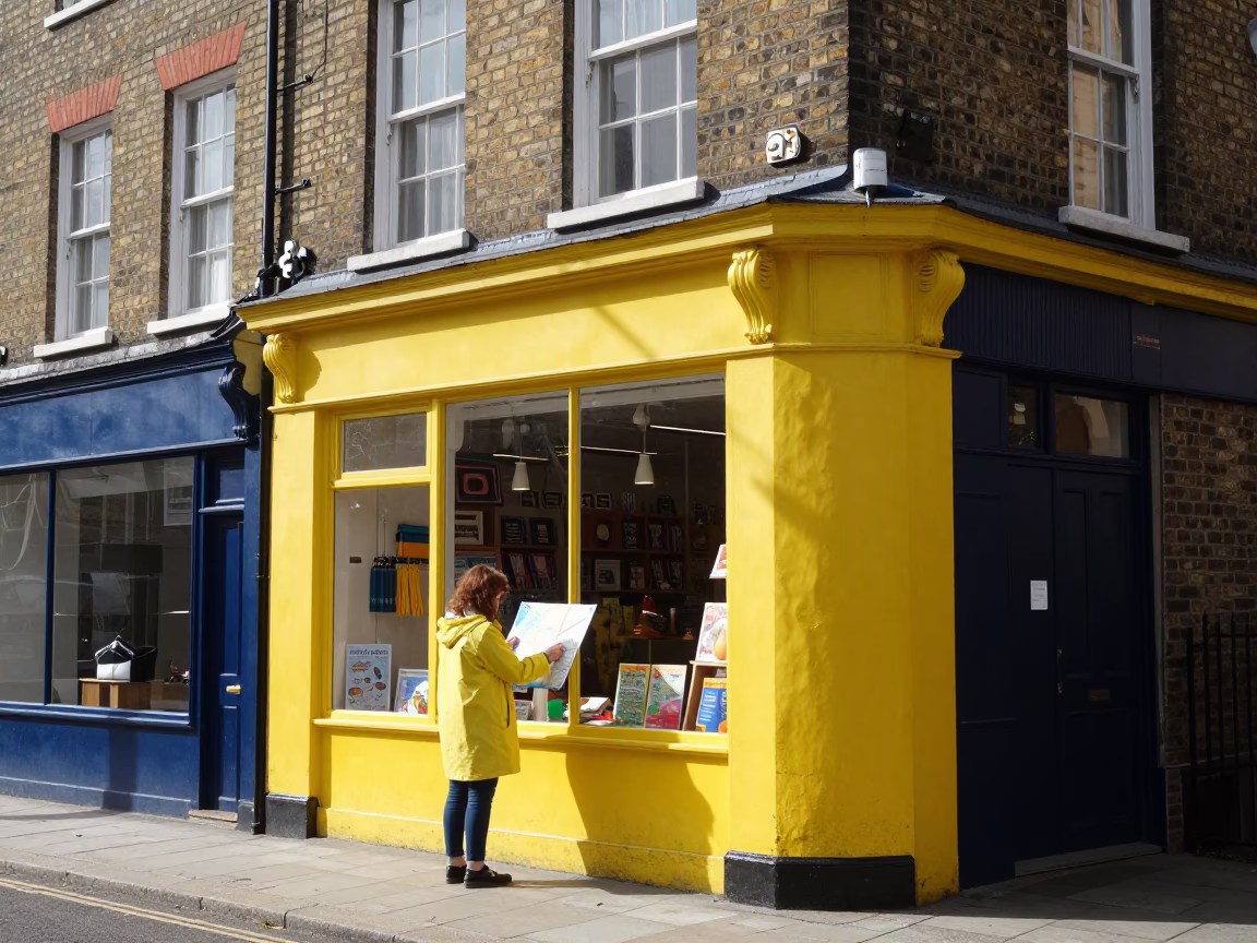 Checking Map in Bristol in in Bristol, United Kingdom