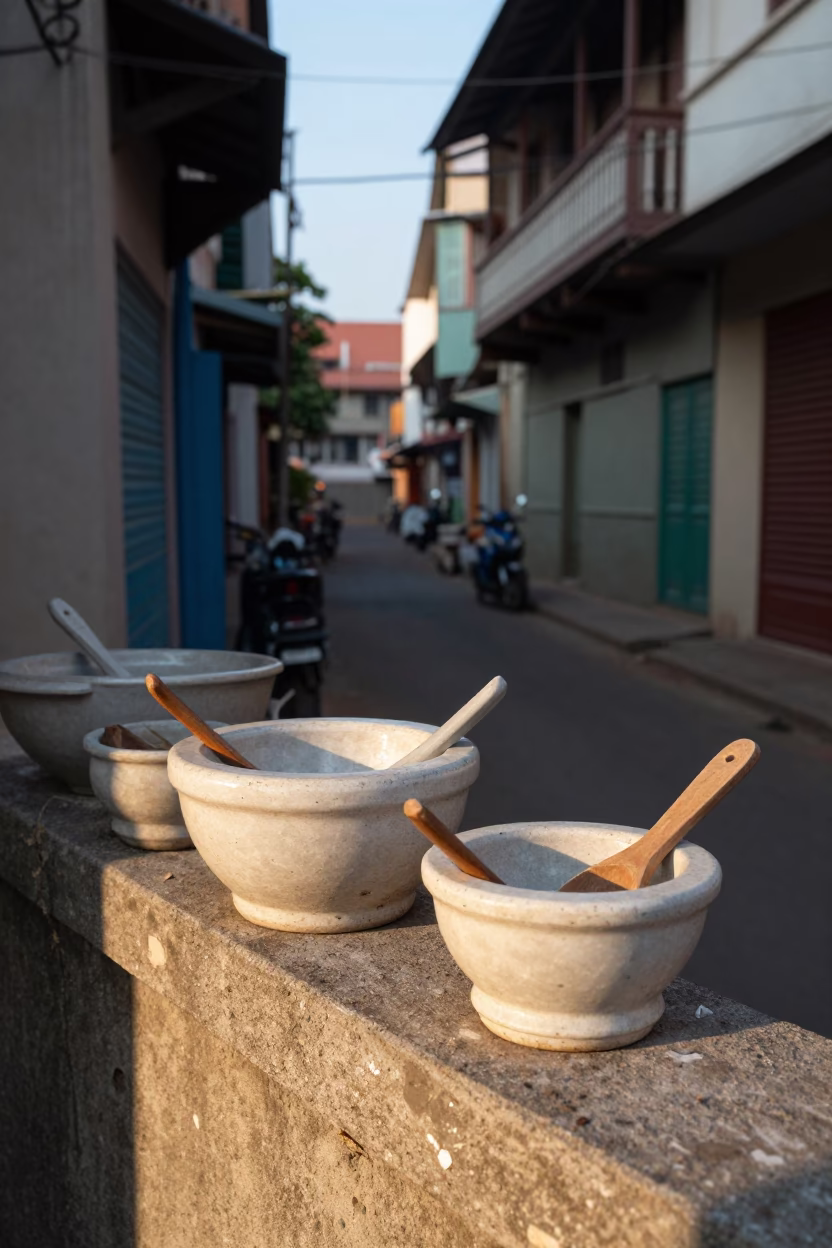 Chennai Mortar at Early Morning Light in in Chennai, India