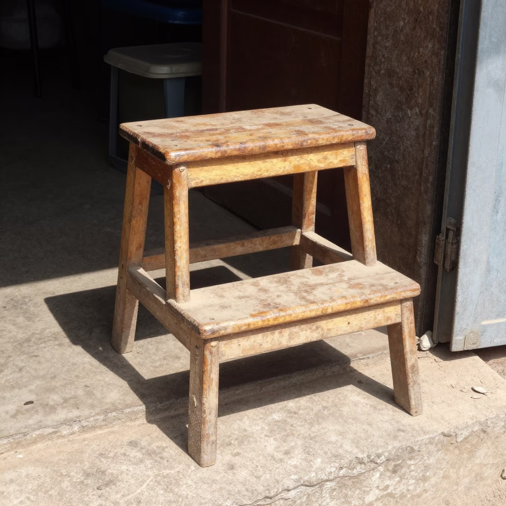 Chennai Wooden Step Stool in in Chennai, India