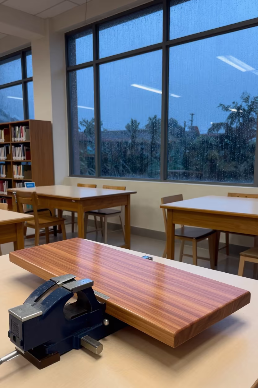 Cherry Board in Vise at Visakhapatnam Library in inside a campus library reading room in Visakhapatnam