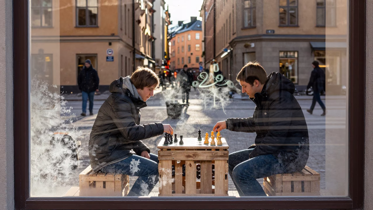 Chess Match in Stockholm in in Stockholm, Sweden
