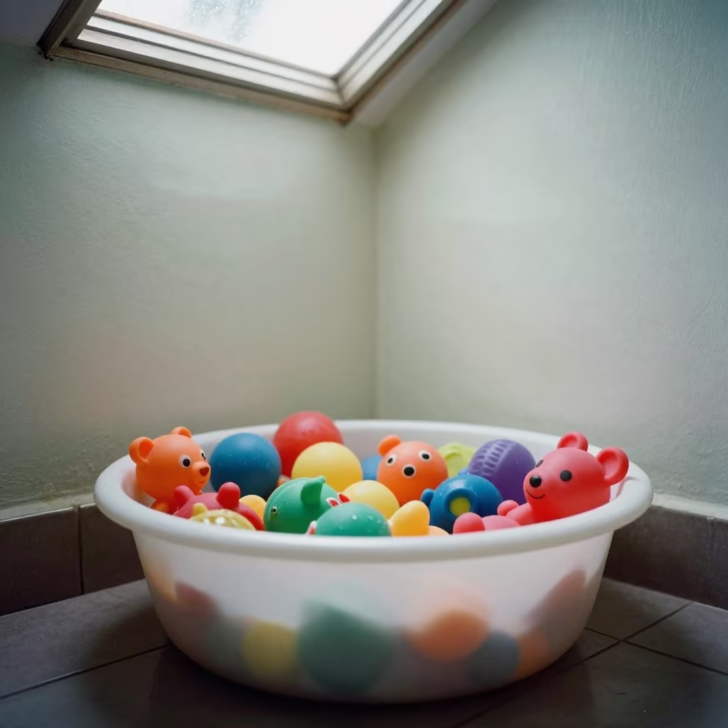 Chew Toy Tub in Thrissur Adoption Room in inside an adoption room in Thrissur