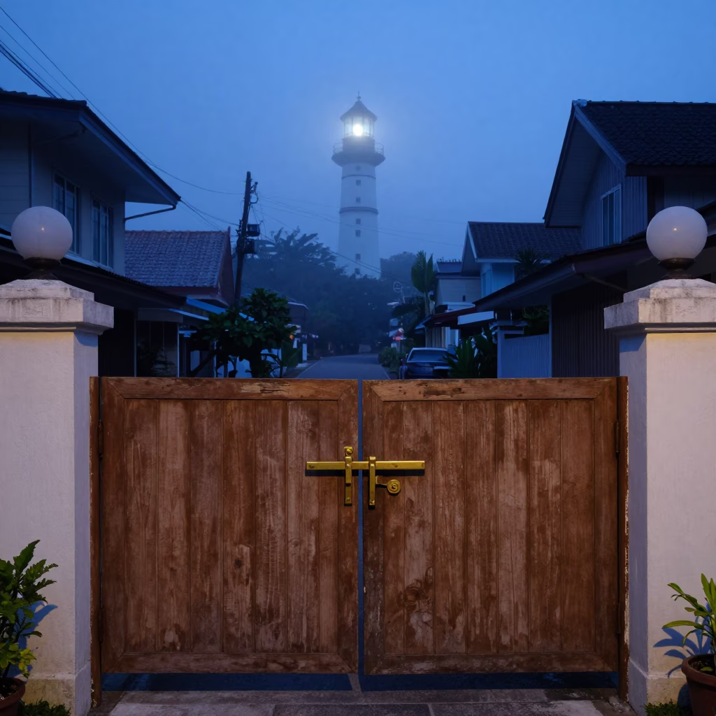 Chiang Mai Nautical Dawn at Nautical Dawn Light in in Chiang Mai, Thailand