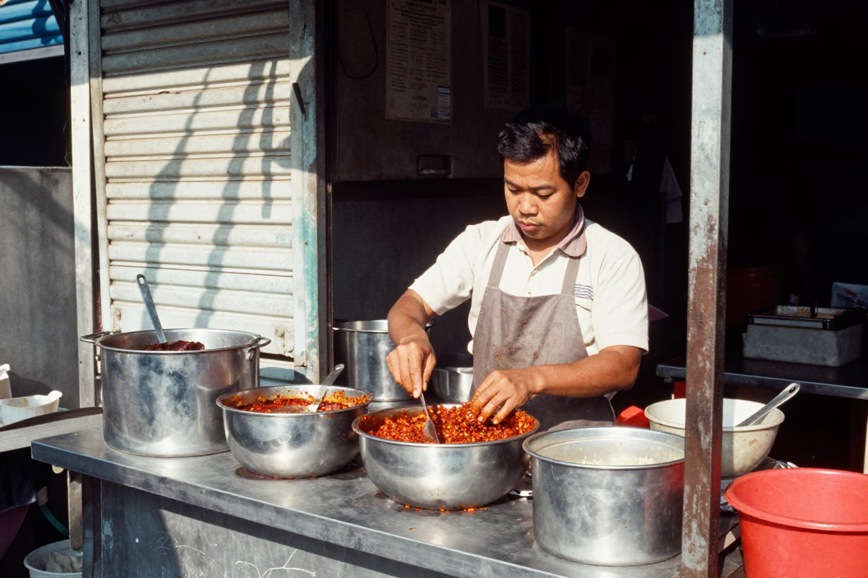 Chili Paste in Bangkok in in Bangkok, Thailand