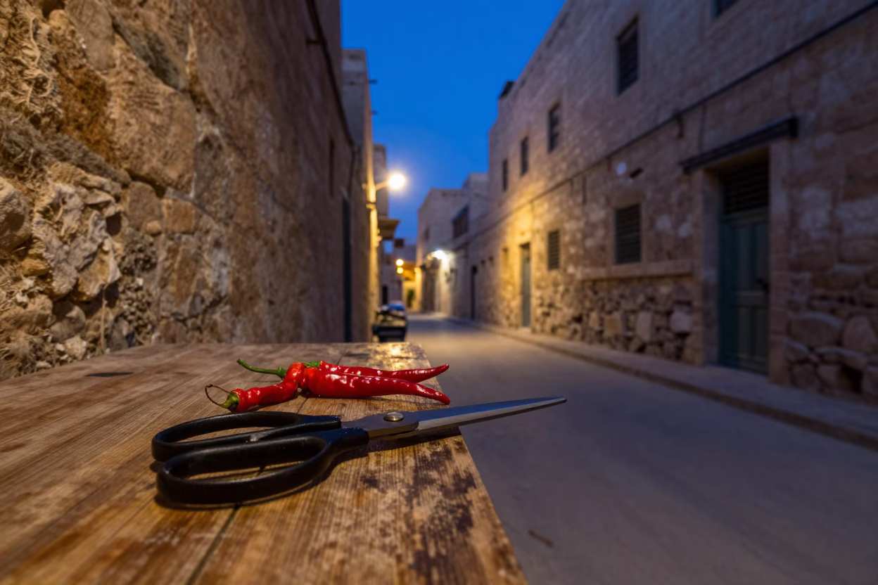 Chili Peppers in Amman in in Amman, Jordan