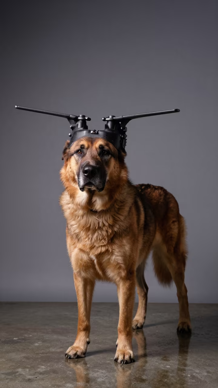 Chinook Portrait with Tungsten Light in Bangalore Studio in in a quiet portrait studio with a plain backdrop and eye-level framing in Bangalore