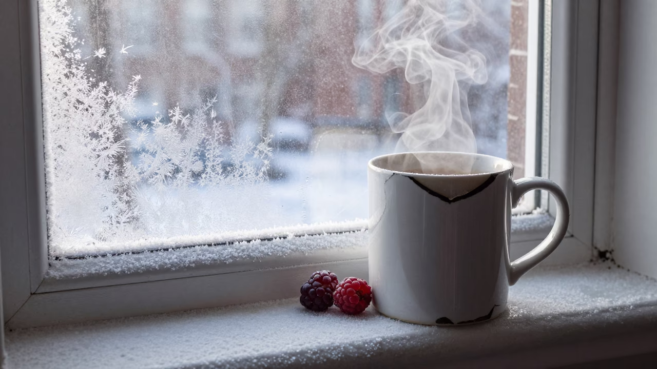 Chipped White Coffee Mug in Boston in in Boston, United States