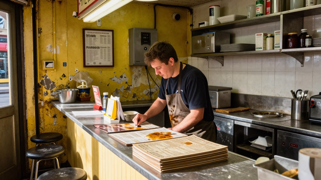 Chippy Counter in Liverpool in in Liverpool, United Kingdom