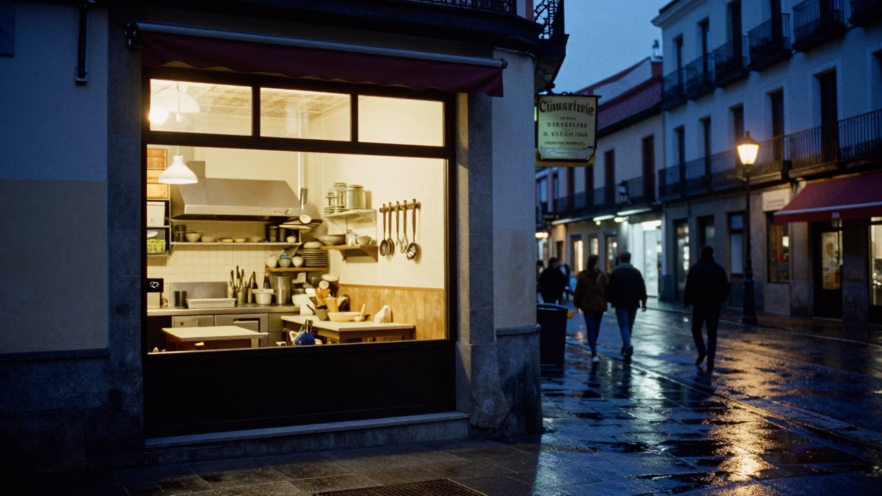 Churrería Interior in Madrid in in Madrid, Spain