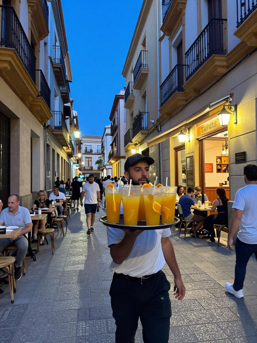 Citrus Drinks in Valencia in in Valencia, Spain