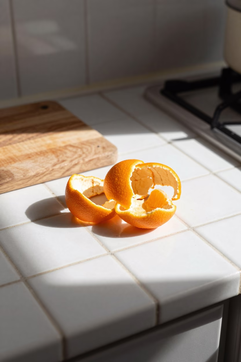 Citrus Peel in Valencia in in Valencia, Spain