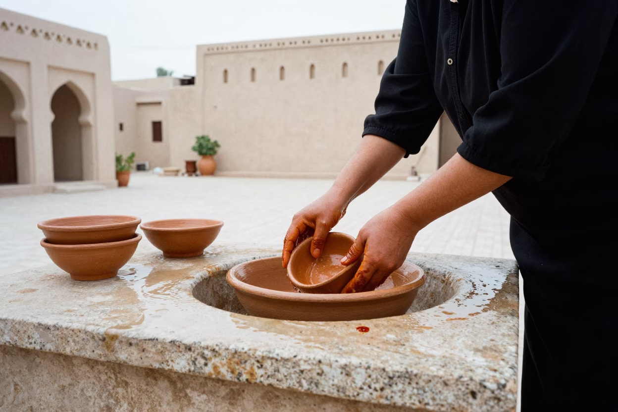 Clay Bowls in Muscat in in Muscat, Oman
