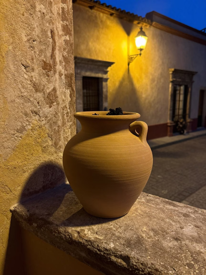 Clay Pot in Merida in in Merida, Mexico