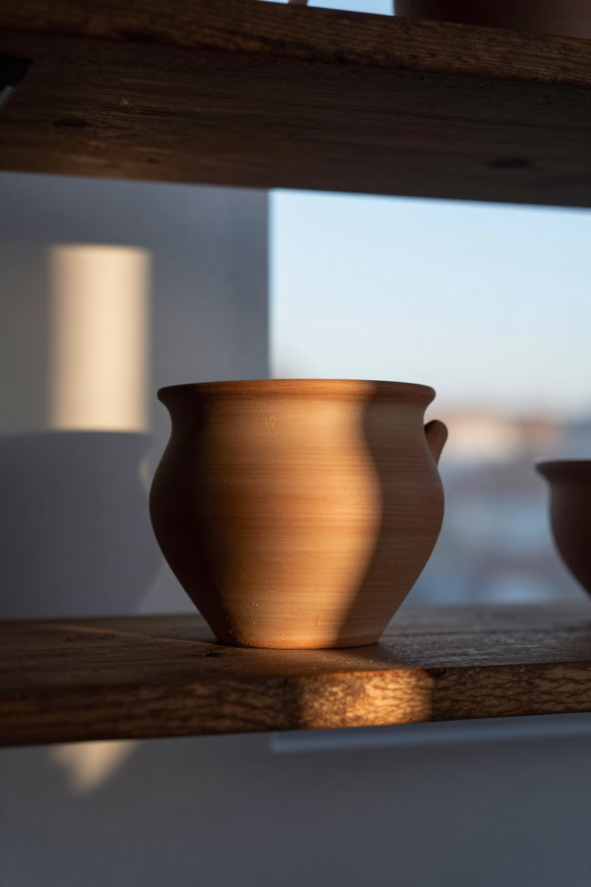 Clay Pot in Vienna in in Vienna, Austria