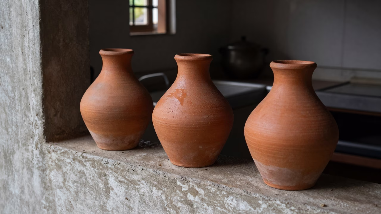 Clay Pots in Accra in in Accra, Ghana