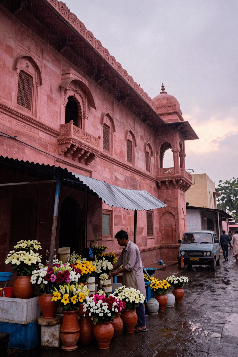 Clay Pots in Jaipur in in Jaipur, India