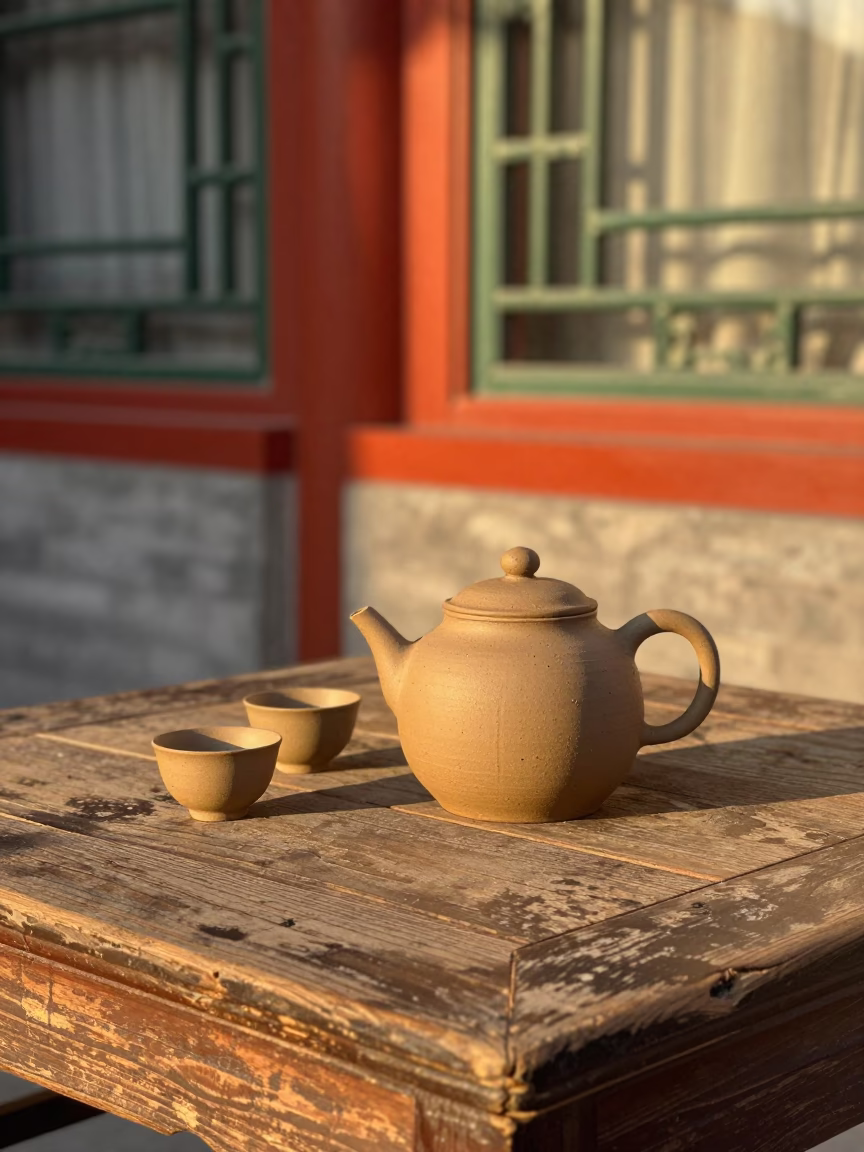 Clay Teapot in Beijing in in Beijing, China