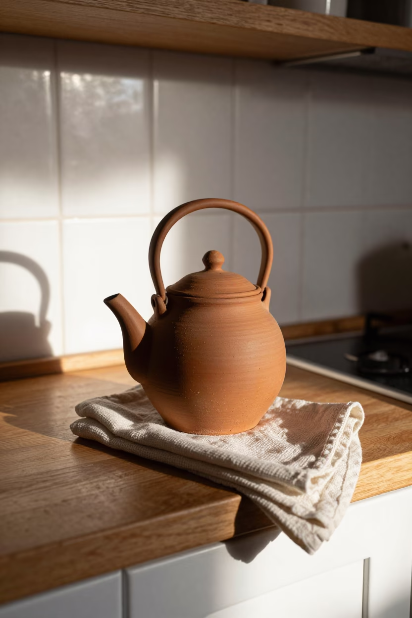 Clay Teapot in Granada in in Granada, Spain